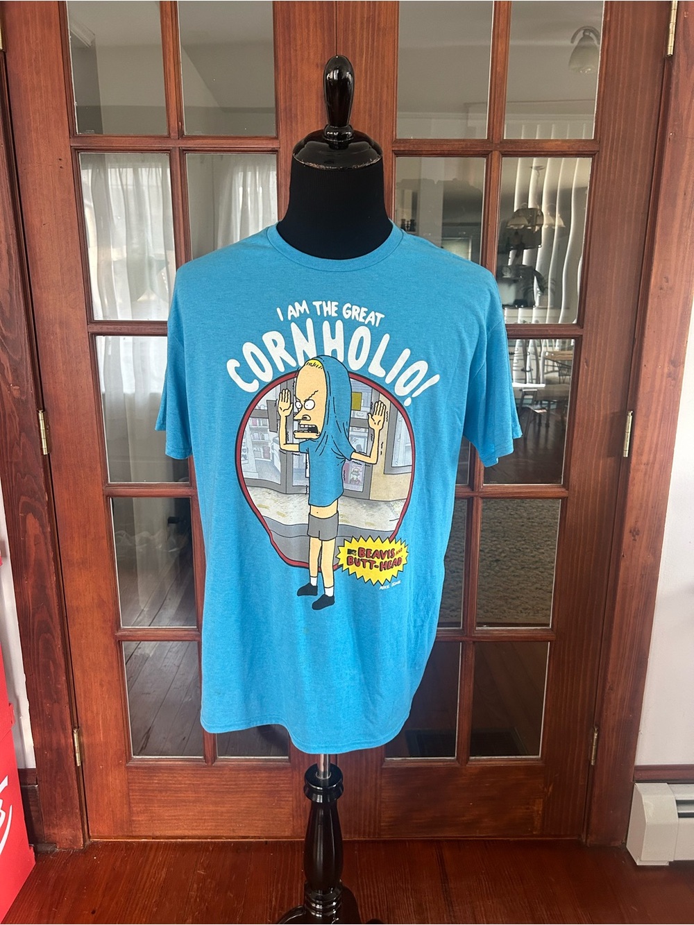 Beavis & Butt-head “I Am The Great Cornholio” Mens XL